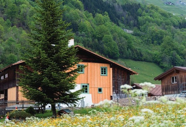 Ferienhaus - Uri - Holzhaus von 1450 in schweizer Bergen